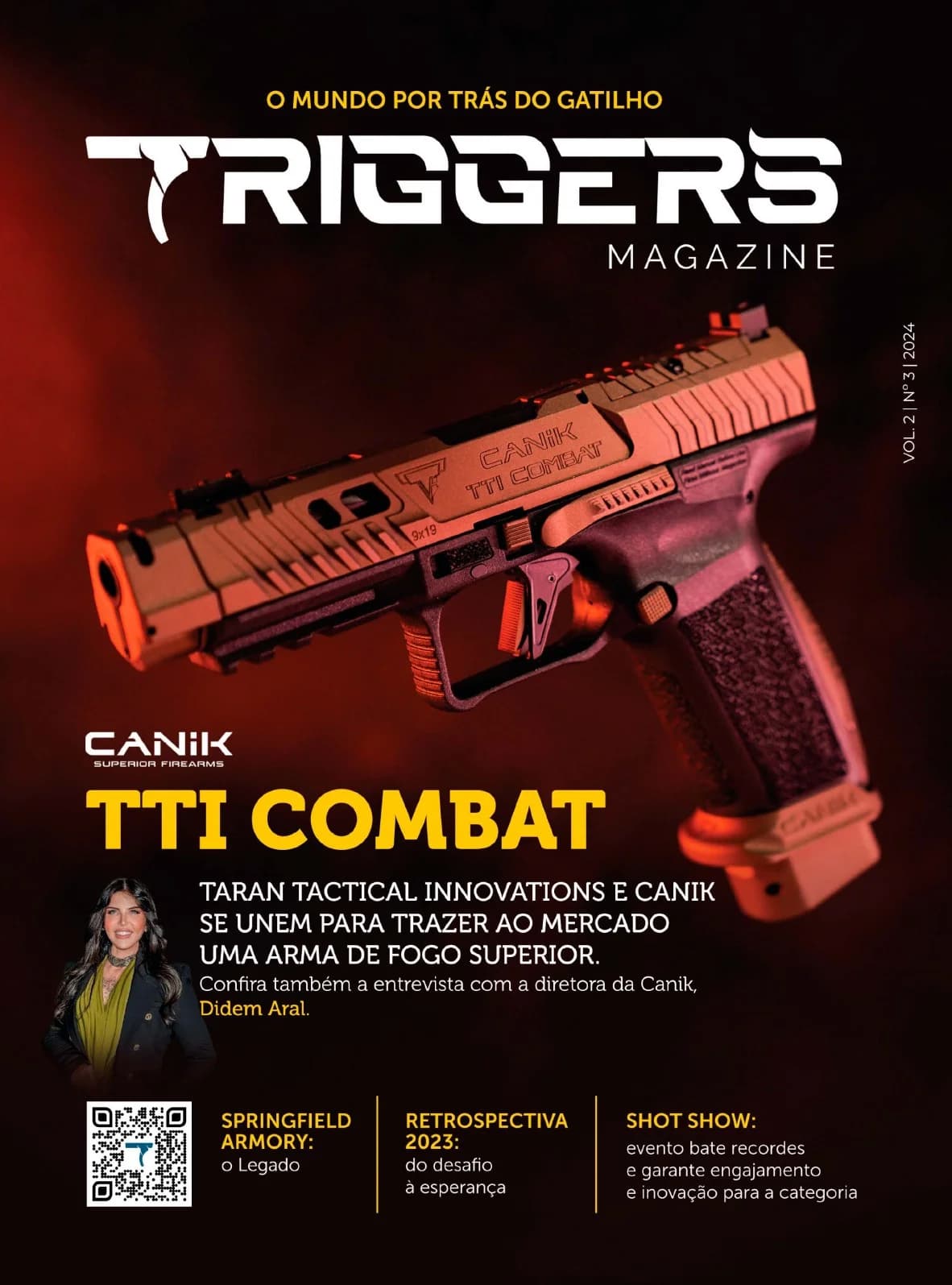 Capa original da Triggers Magazine, edição 3 (2024)