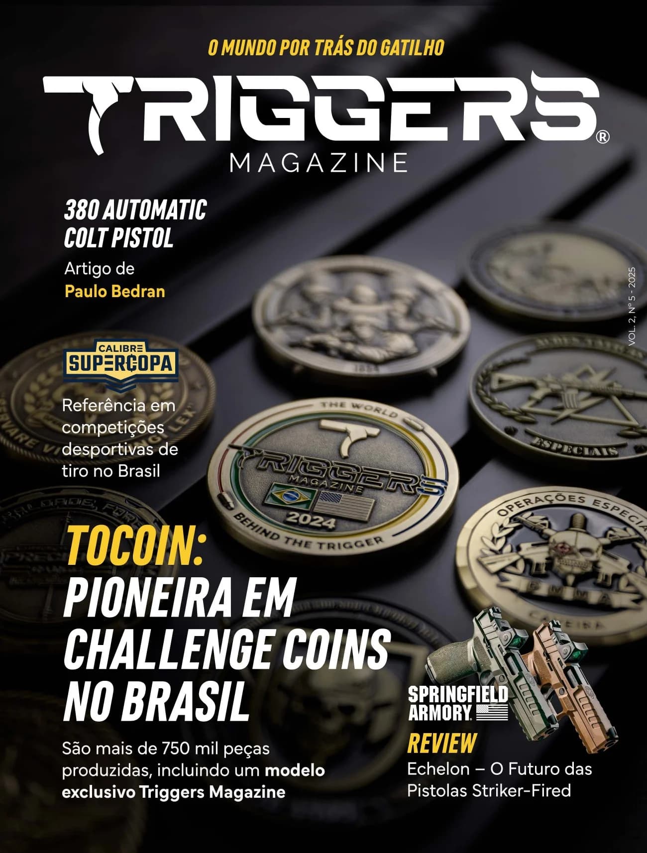 Capa da revista Triggers Magazine — Edição 5