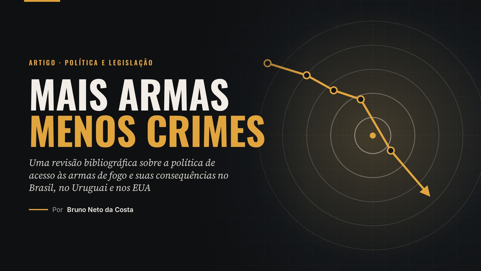 mais armas menos crimes
