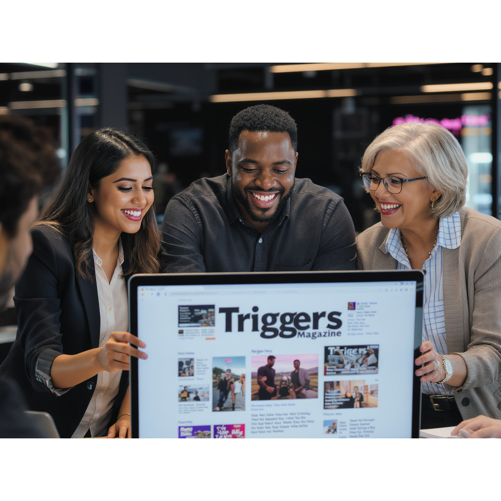 Uma vitória digital histórica: Triggers Magazine celebra o lançamento da 5ª edição com agradecimento à equipe