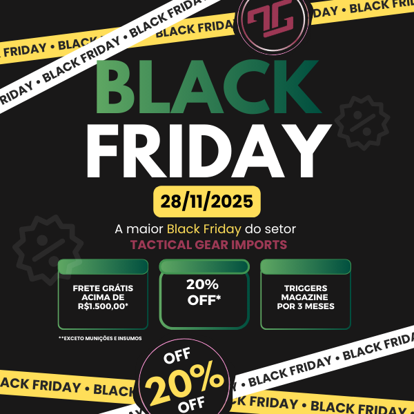 🚀 Black Friday Sem Precedentes: Tactical Gear Imports Lança a Maior Promoção do Setor Tático!