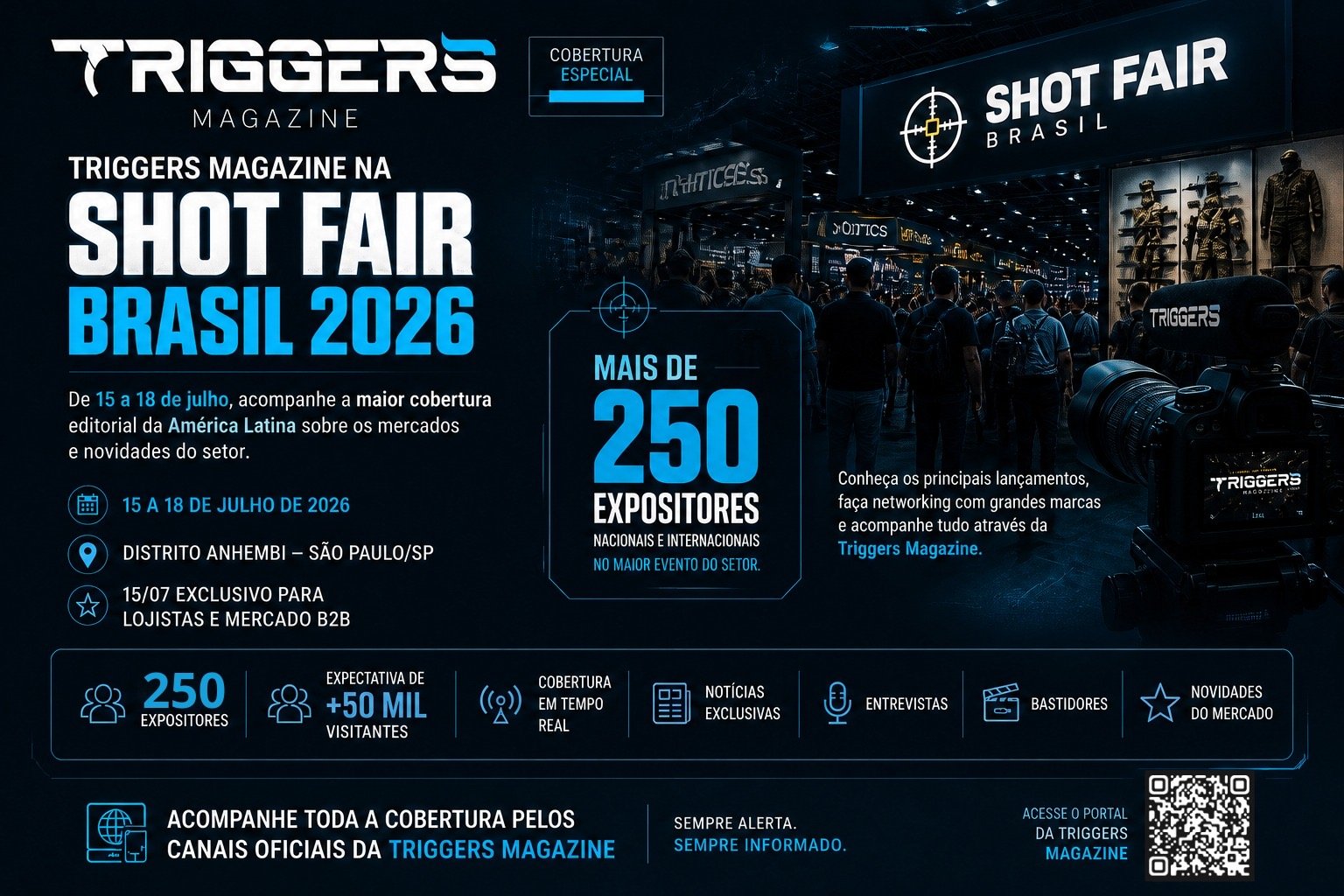 Shot Fair Brasil 2026: Conectando Propósitos no Distrito Anhembi
